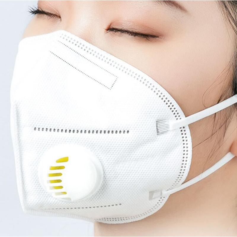 Maska pro rychlé dodání zásob FFP2 KN95 s ochrannou maskou proti prachu s maskou ventilu